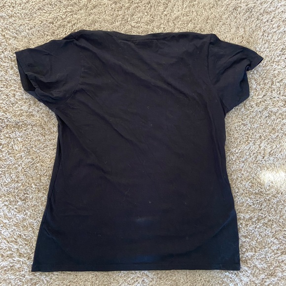 Women’s “Friends” Style Pregnancy Reveal V Neck Shirt Sz L - Picture 2 of 5